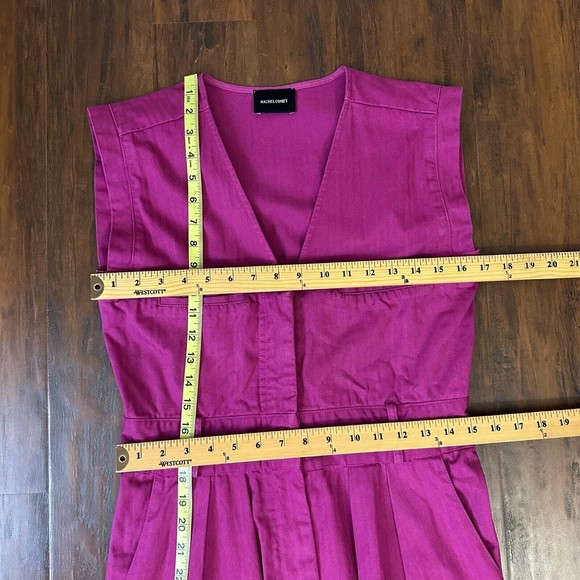 RACHEL COMEY Sahara Jumpsuit in Raspberry Sz 00 0 - Picture 13 of 14